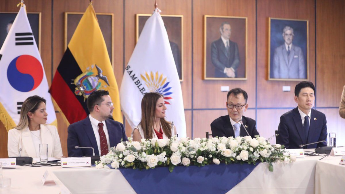 El grupo Interparlamentario de Amistad entre la Asamblea Nacional del Ecuador y la República de Corea del Sur.
