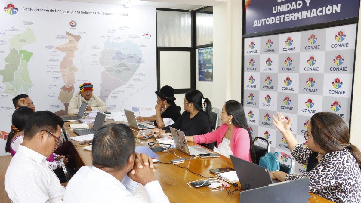 Según la Conaie, Iza ha sido objeto de seguimientos, vigilancia y actos de intimidación.