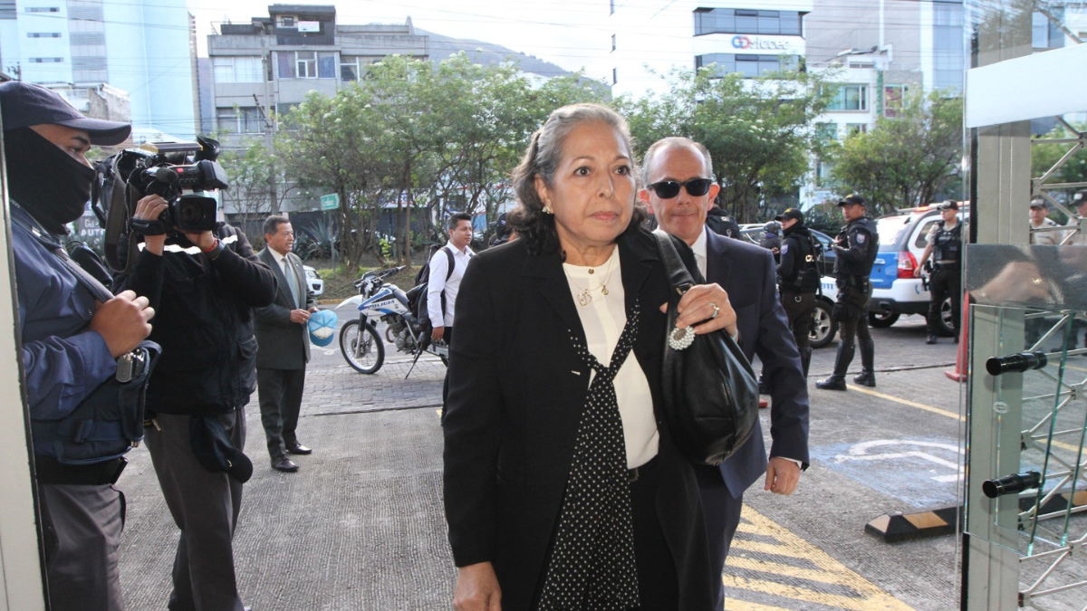 Patricia Ochoa, viuda de Gabela, en una foto de archivo.