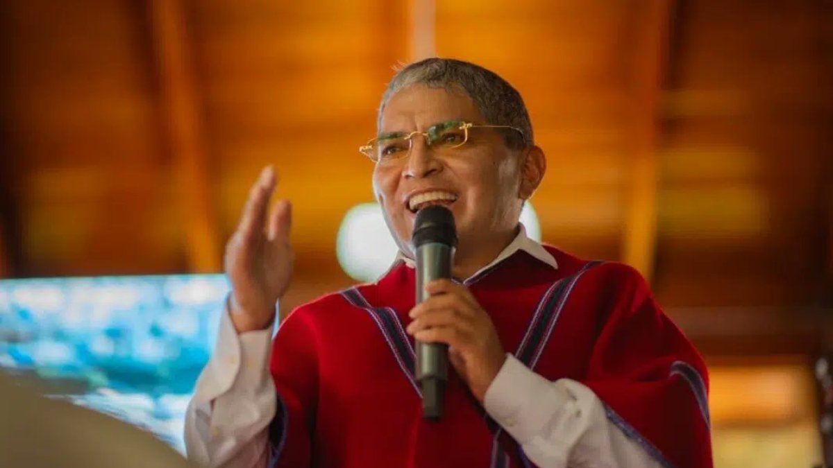 Luis Chango, presidente vitalicio del Mushuc Runa.