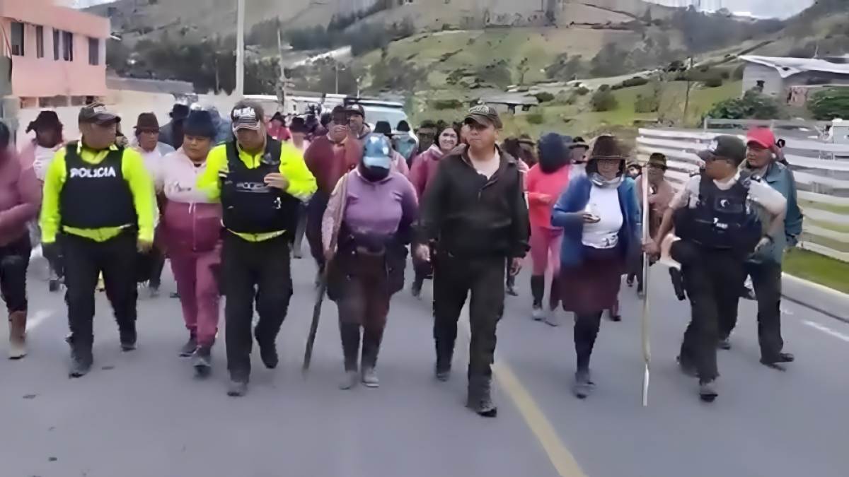 A las 13:00 se prevé que se realice la audiencia de justicia indígena en Cotopaxi.