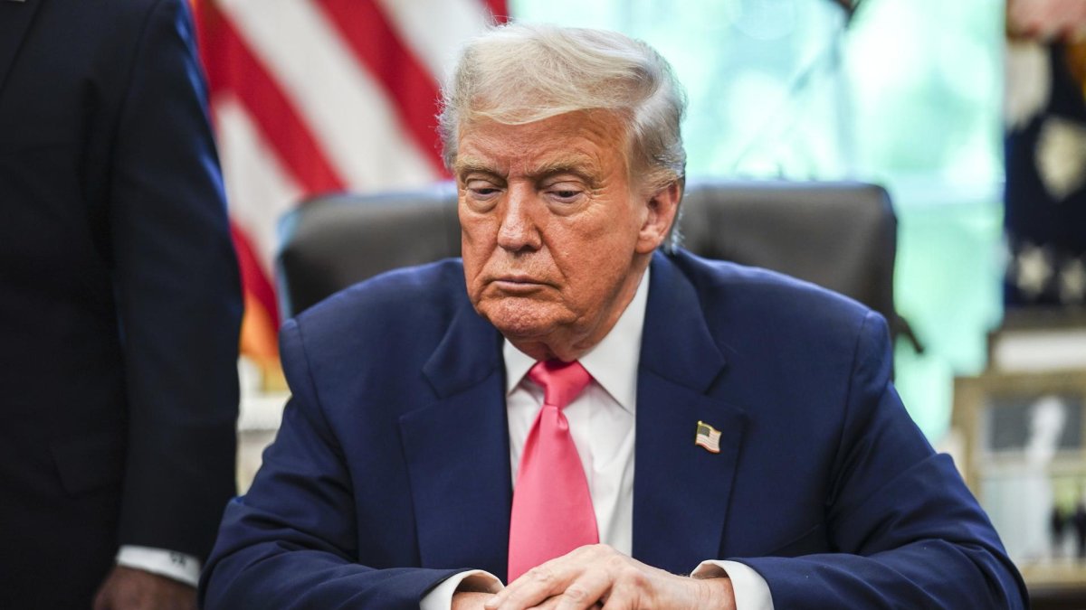 El presidente de Estados Unidos Donald Trump.