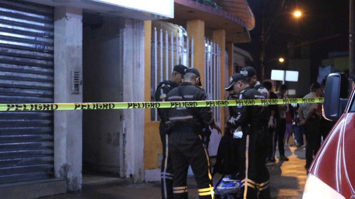 Escena del crimen donde fue hallado sin vida un periodista de un medio impreso nacional.