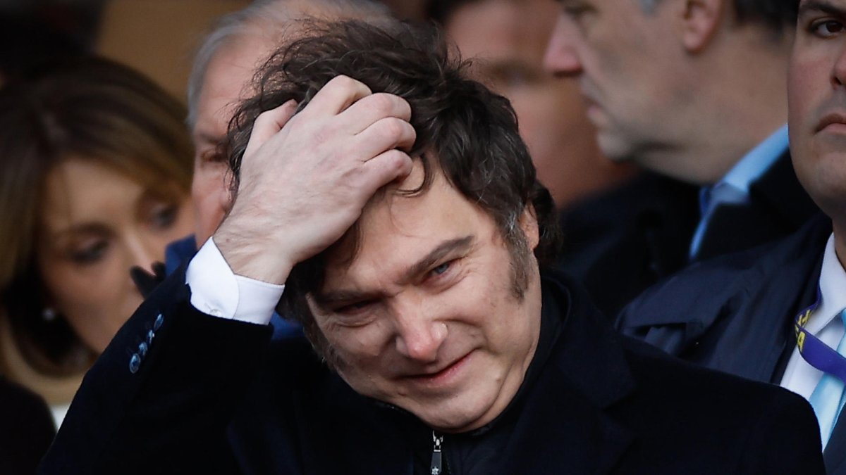 El presidente de Argentina, Javier Milei.