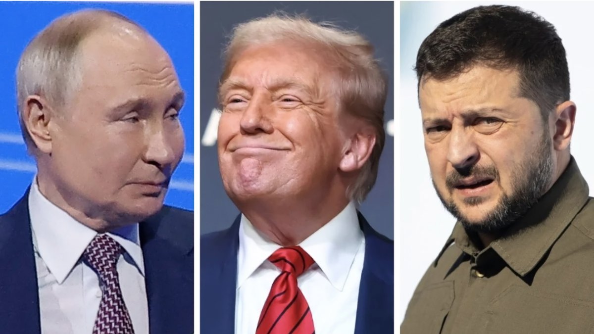 El presidente de Estados Unidos, Donald Trump, intenta que Rusia y Ucrania vivan en paz.
