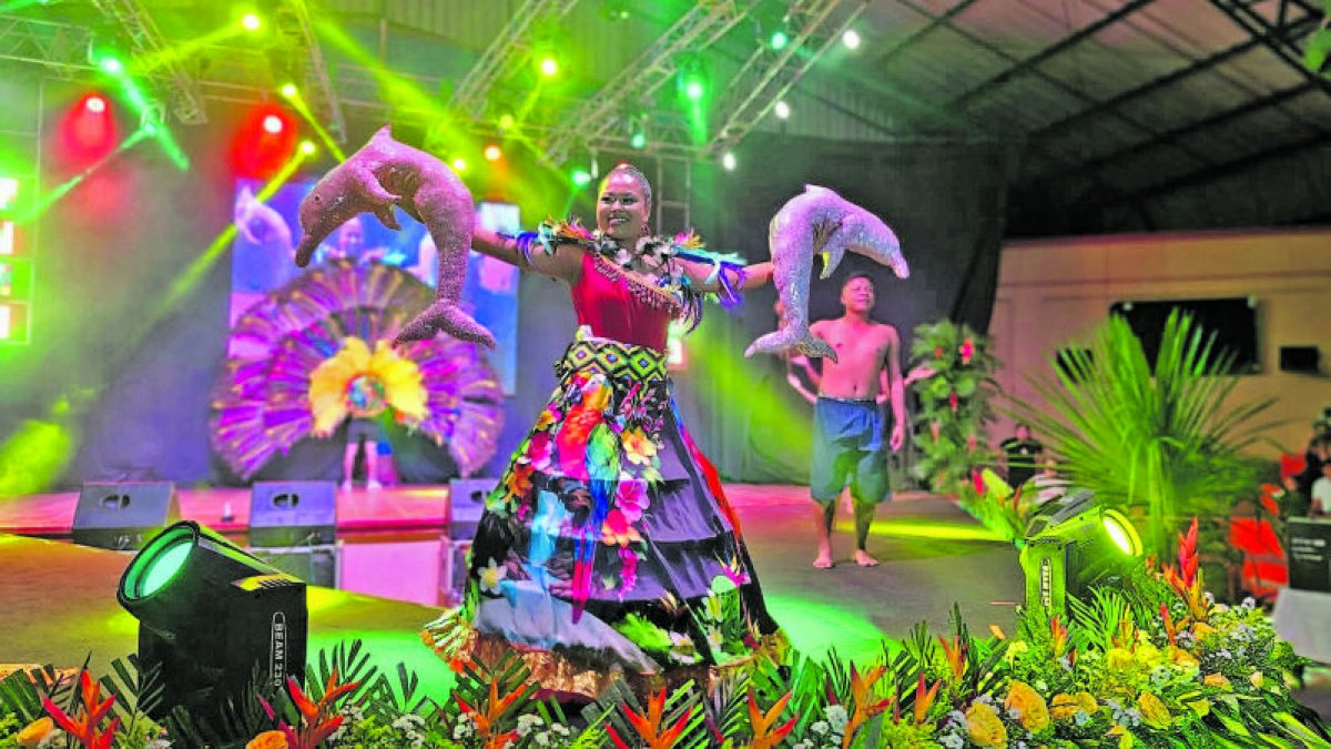 Cultura. Hubo diversidad de presentaciones amazónicas.