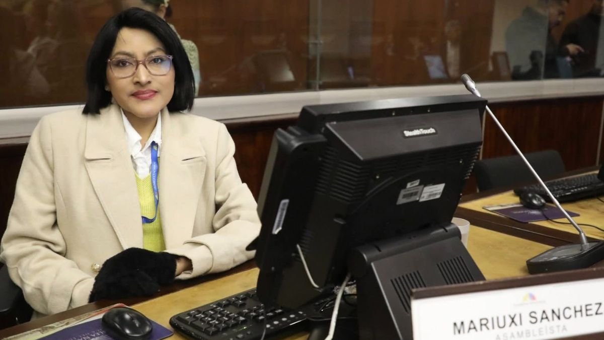 Mariuxi Sánchez fue electa como asambleísta por la Revolución Ciudadana en los  comicios nacionales del 9 de febrero de 2025.
