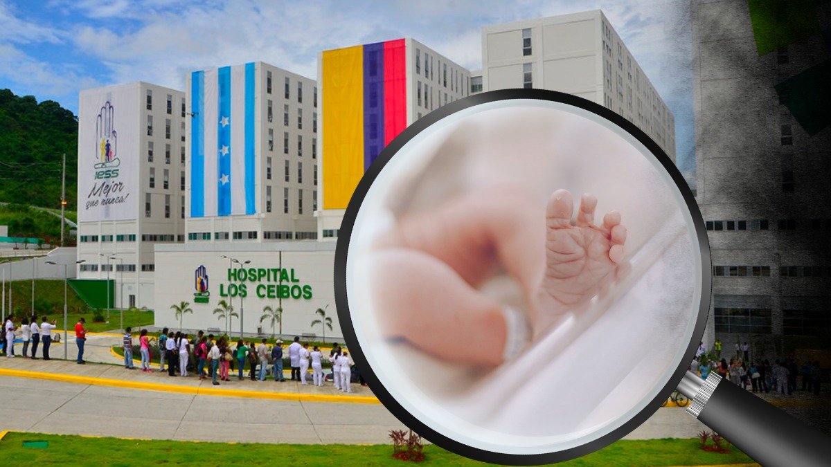 IESS investiga presunto caso de mala praxis neonatal en Hospital Los Ceibos
