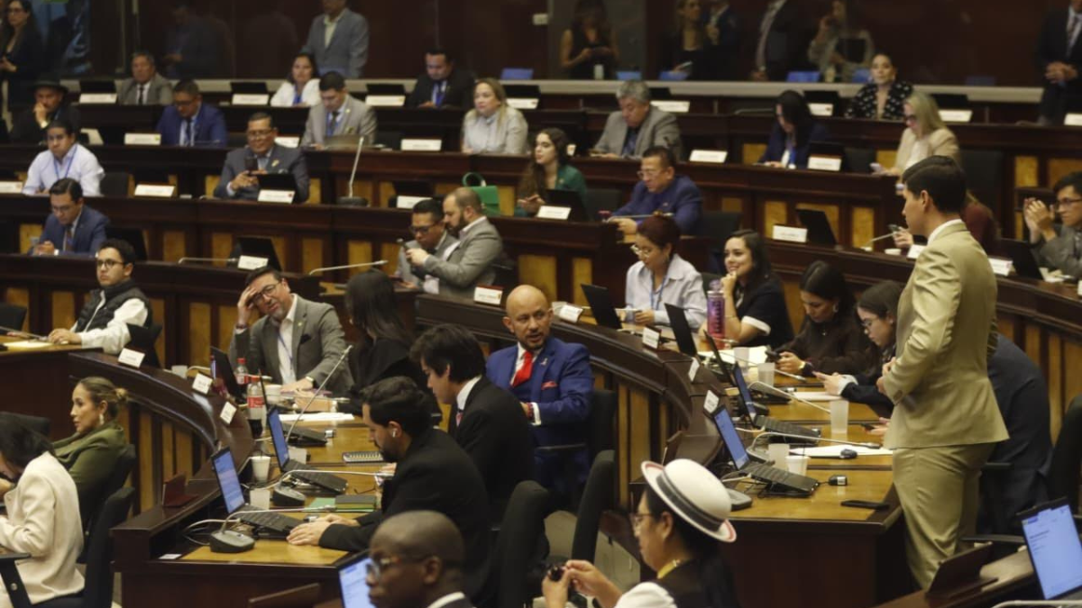 Legislativo aprobó la Ley de Fundaciones, otro proyecto económico urgente enviado por Daniel Noboa, el 26 de agosto del 2025.