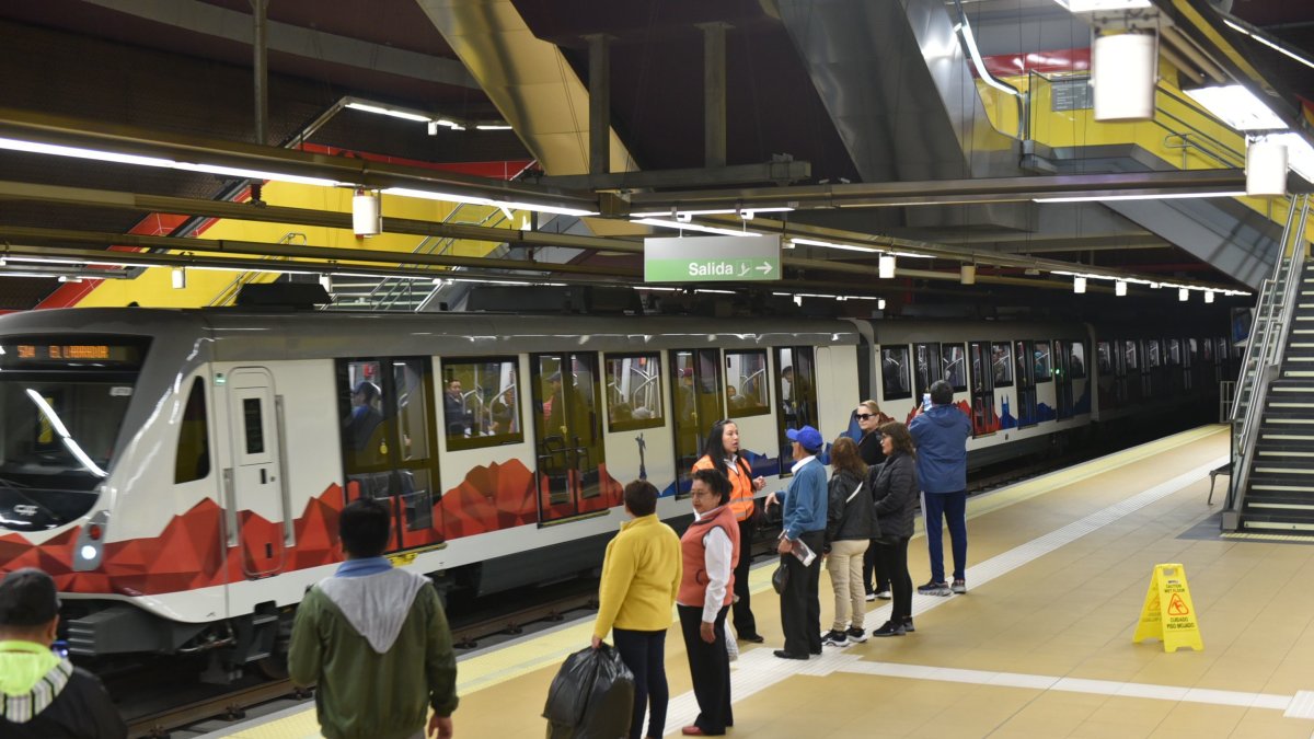 El Metro de Quito mantiene su operación comercial desde diciembre de 2023. Solo este año se han registrado 21,6 millones de viajes. 