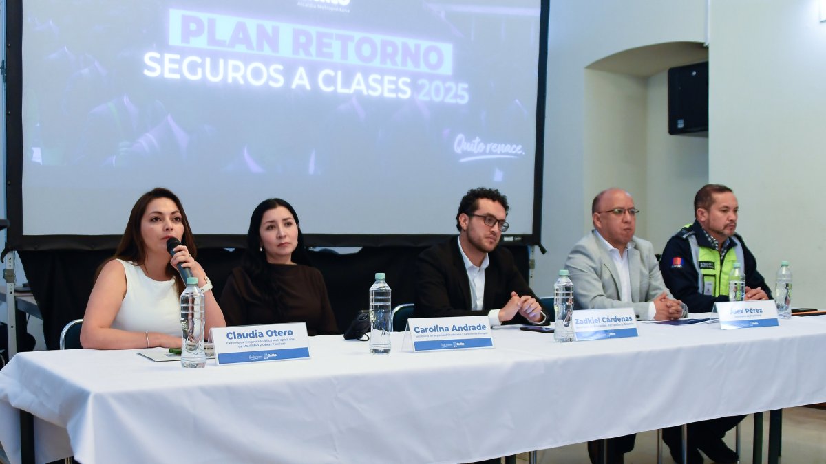 Este 28 de agosto, autoridades de entidades municipales como la Secretaría de Seguridad y Movilidad presentaron el plan.