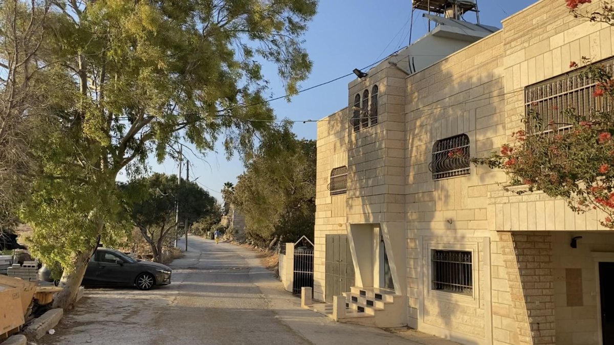 La aldea de Nuaman, atrapada entre las fronteras de Jerusalén y Belén.