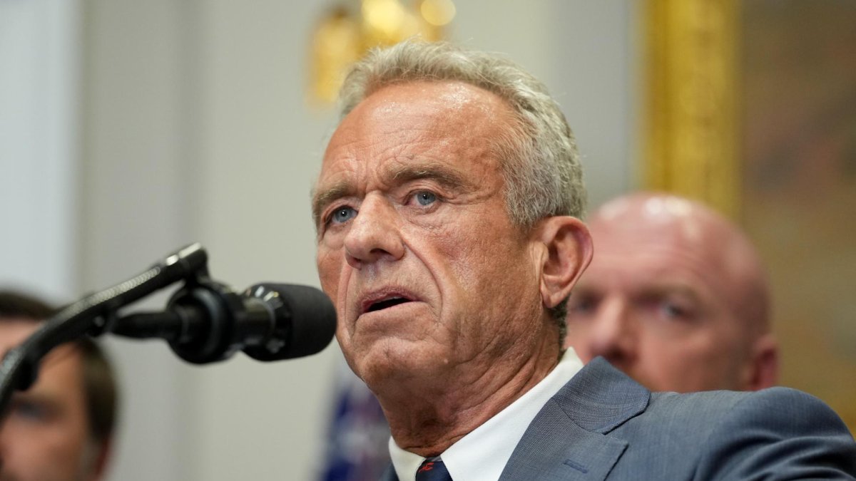 Fotografía de archivo del secretario de Salud y Servicios Humanos de EE.UU., Robert F. Kennedy Jr.