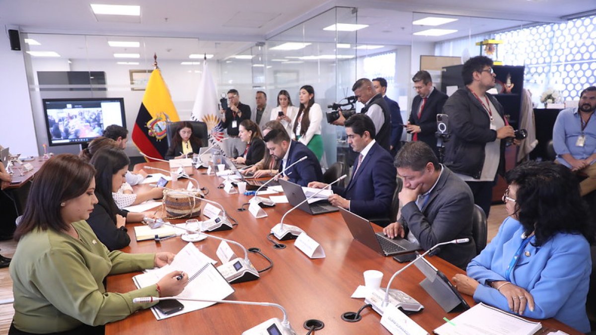 Asamblea. Los correístas votaron en contra de los rubros aprobados.