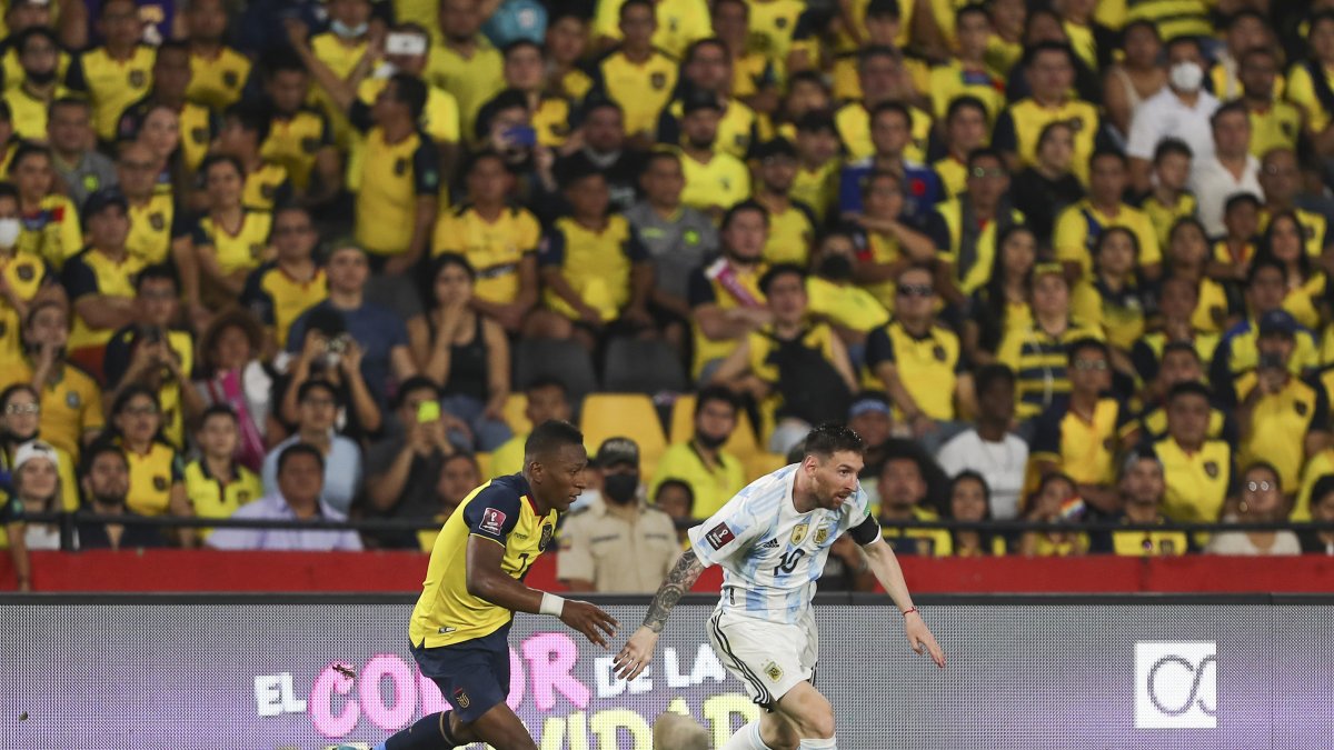 Ecuador recibirá a Argentina en la última fecha de las Eliminatorias Sudamericanas 2026