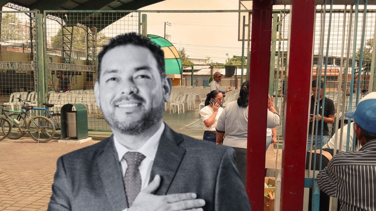 Nobol está de luto por la muerte de su alcalde.