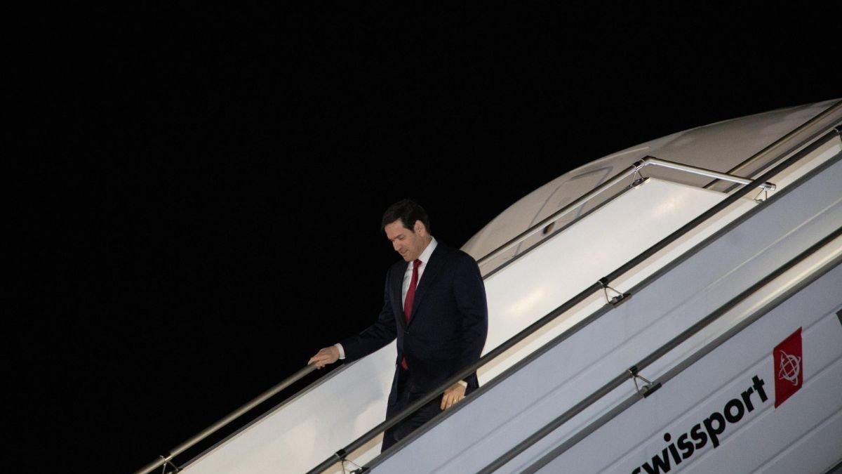 El secretario de Estado de EE.UU., Marco Rubio, arribó a Quito la noche de este miércoles 3 de septiembre