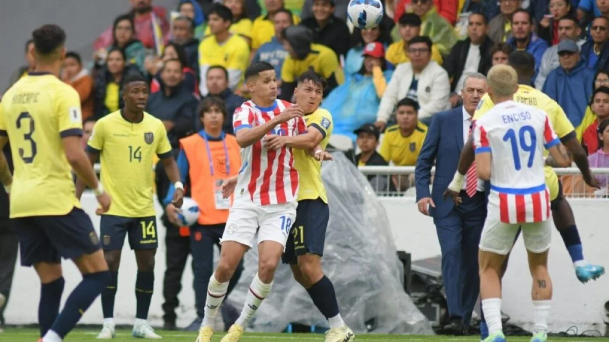 Ecuador y Paraguay empataron 0-0 en e prime duelo de las eliminatorias rumbo al Mundial 2026.