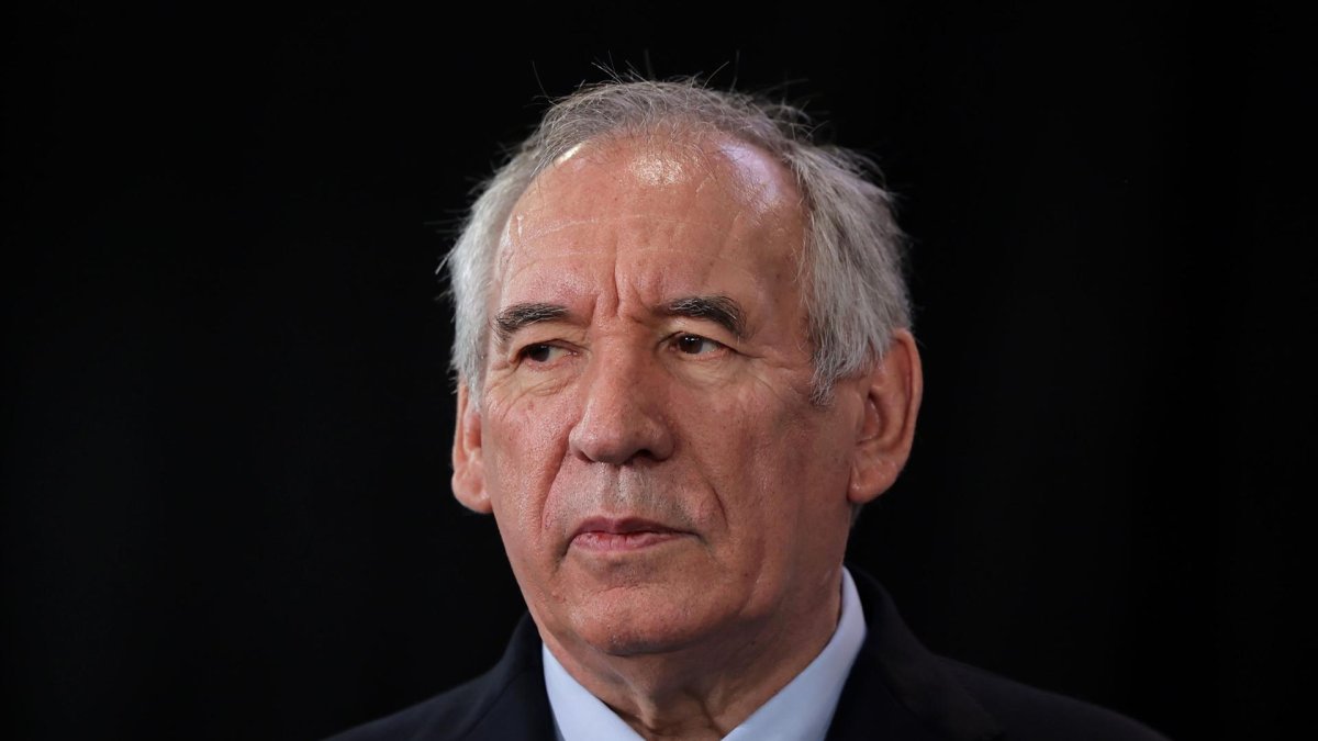 Fotografía del primer ministro de Francia, Francois Bayrou.