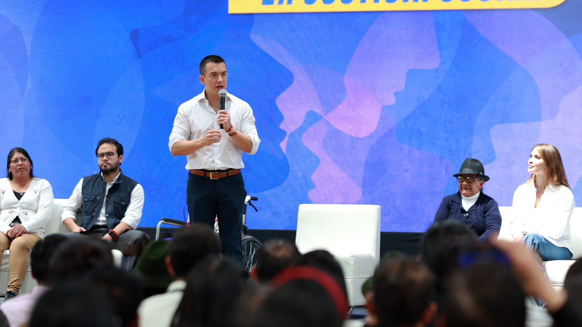 El presidente Daniel Noboa emitió reformas para la reestructuración del Estado.