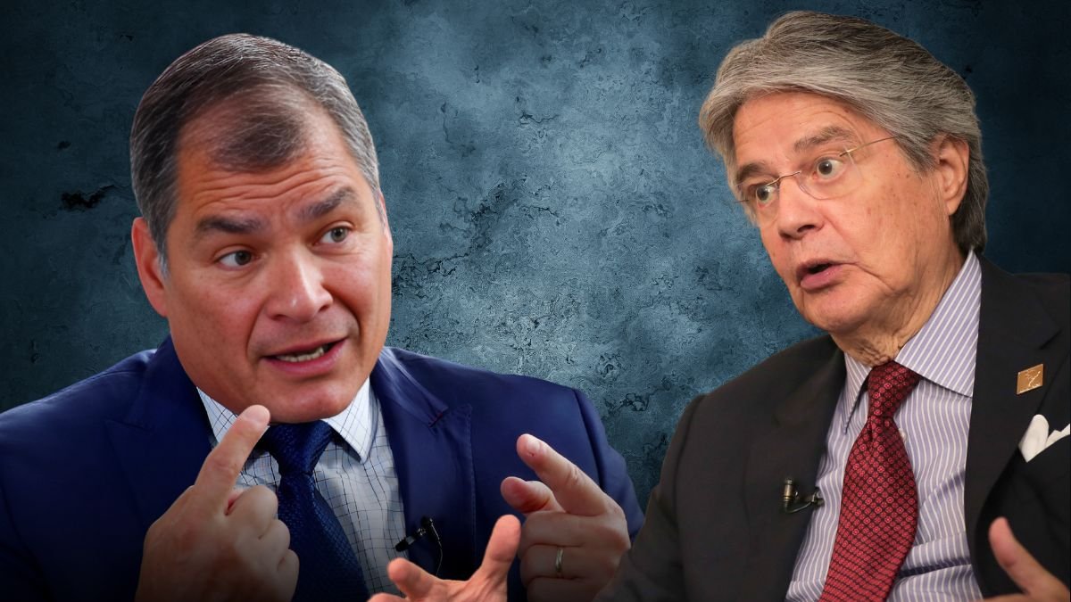 Los expresidentes Rafael Correa y Guillermo Lasso reavivan su confrontación política con un nuevo cruce de declaraciones.