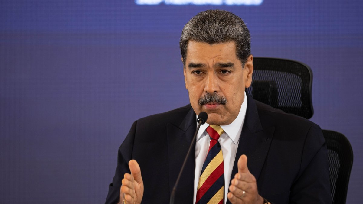 Nicolás Maduro, presidente de Venezuela.