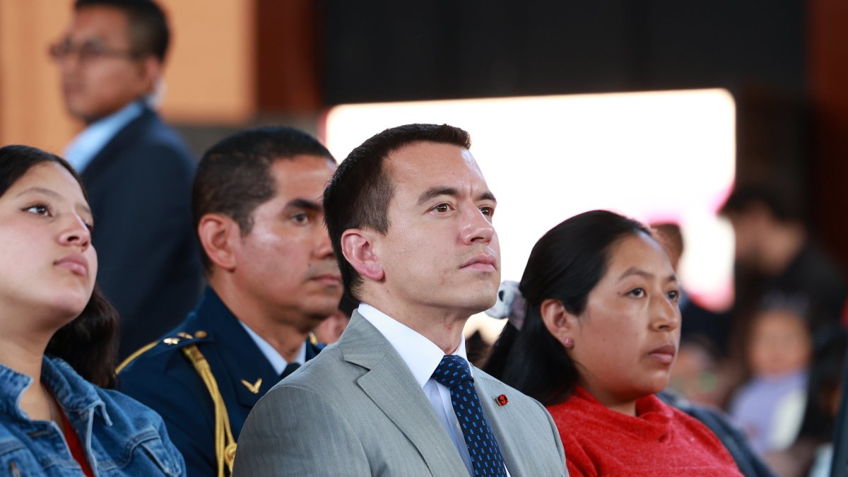 El presidente Daniel Noboa prevé que la consulta popular sea el 30 de noviembre de 2025.