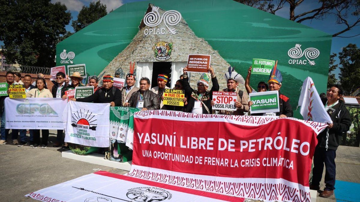 Líderes waorani rechazaron vínculos con minería ilegal y pidieron al Gobierno acudir al Yasuní