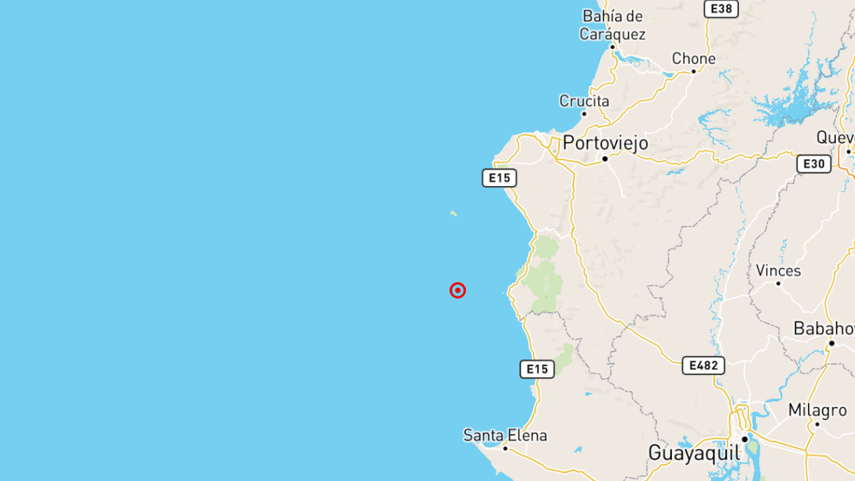 El Instituto Geofísico del Ecuador detectó 3 sismos que ocurrieron en menos de 1 hora.