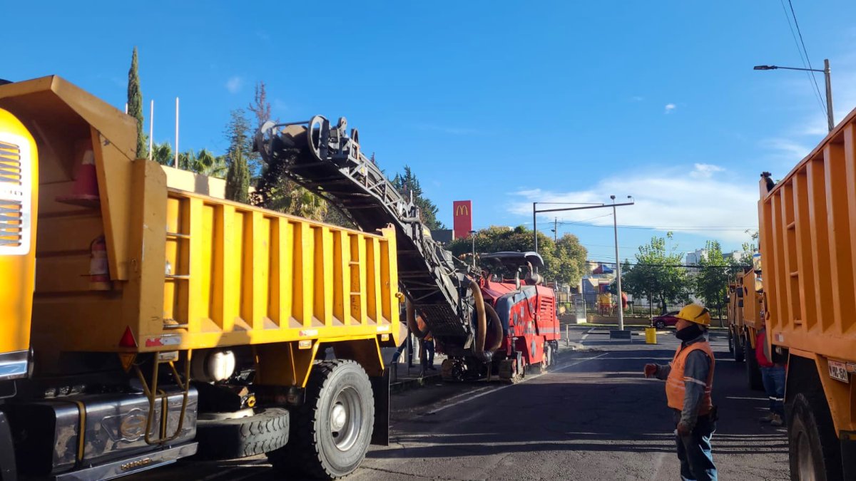 El objetivo es renovar completamente la calzada de la calle Reina Victoria.