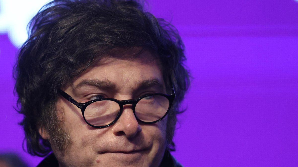 El presidente de Argentina, Javier Milei.