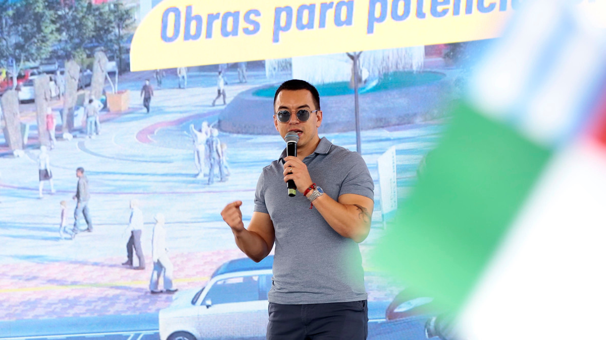 El presidente de Ecuador, Daniel Noboa.