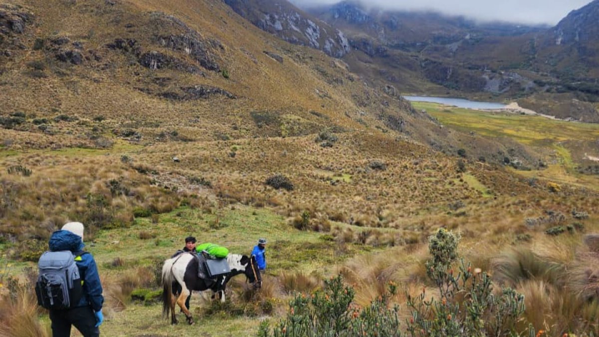 Dos personas permanecen extraviadas en el Parque Nacional Cajas y organismos de socorro se mantienen en su búsqueda.