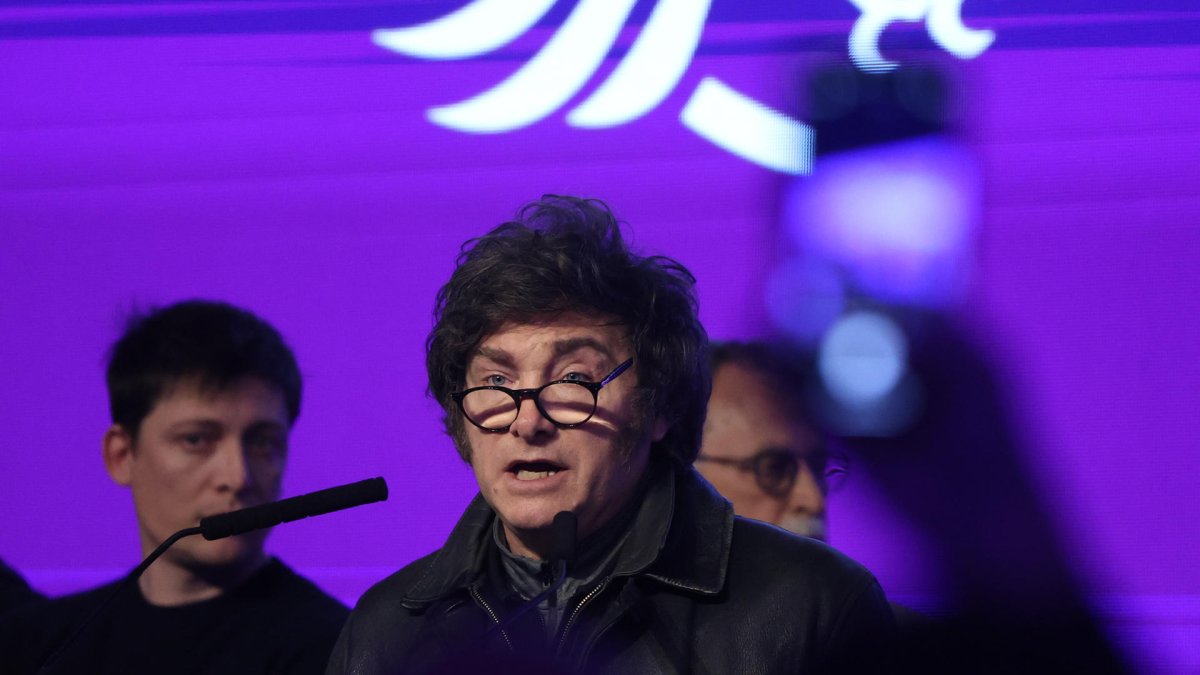 El presidente de Argentina, Javier Milei.