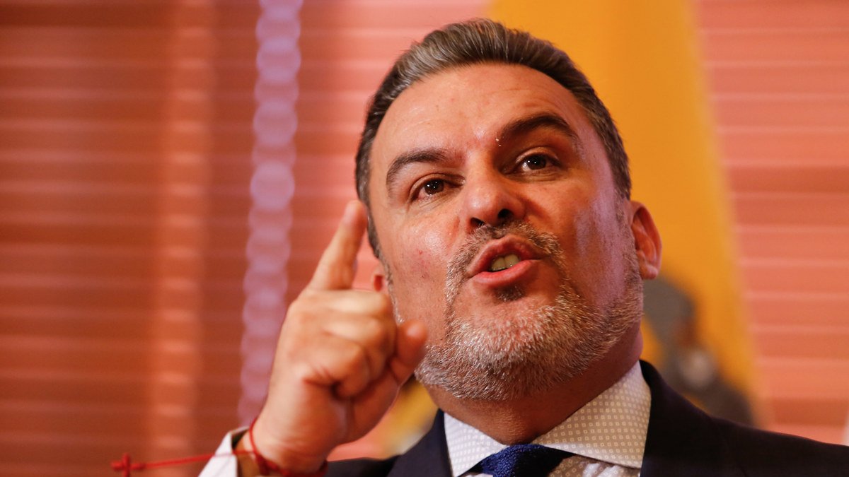 El exministro y expresidente de la Asamblea Nacional de Ecuador José Serrano en una foto de archivo.