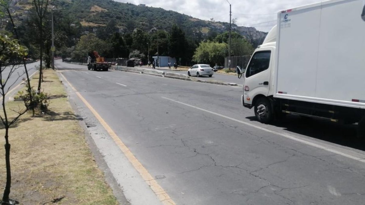 Imagen referencial. En Quitom, la avenida Simón Bolívar es la que tiene los índices más altos de siniestralidad y mortalidad.