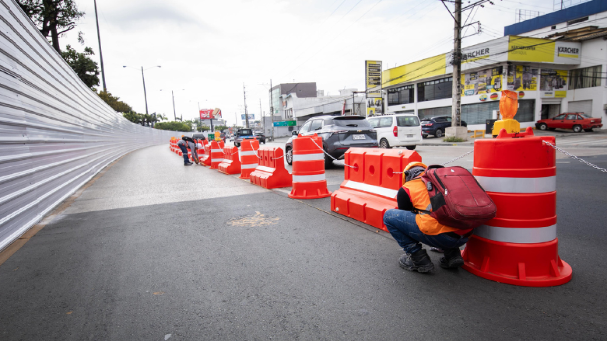 Los trabajos ya se realizan en la Juan Tanca Marengo.
