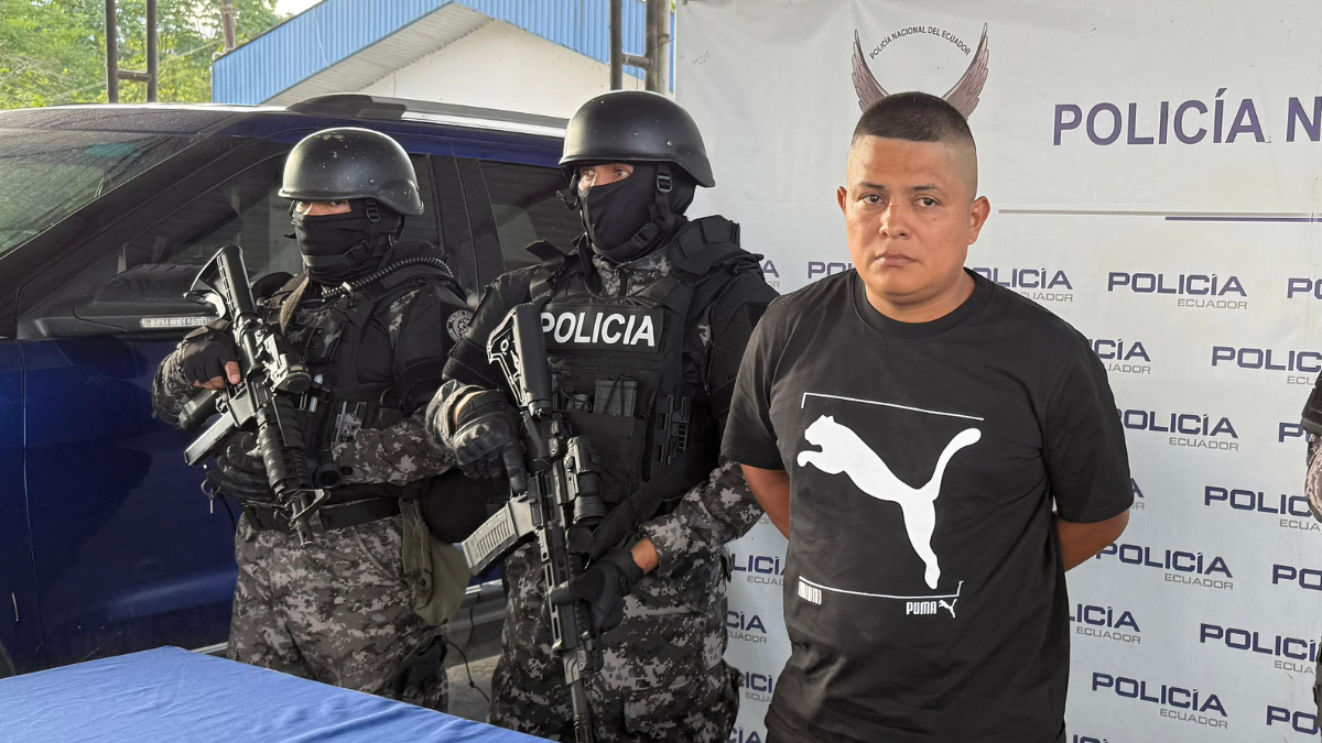 Alias Topo, fue detenido en Tena y es requerido por la justicia de Estados Unidos.