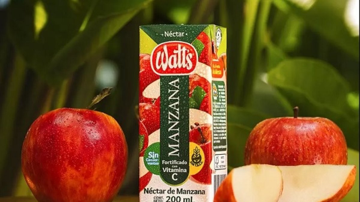 En Paraguay retiran lotes de los jugos Watt's.
