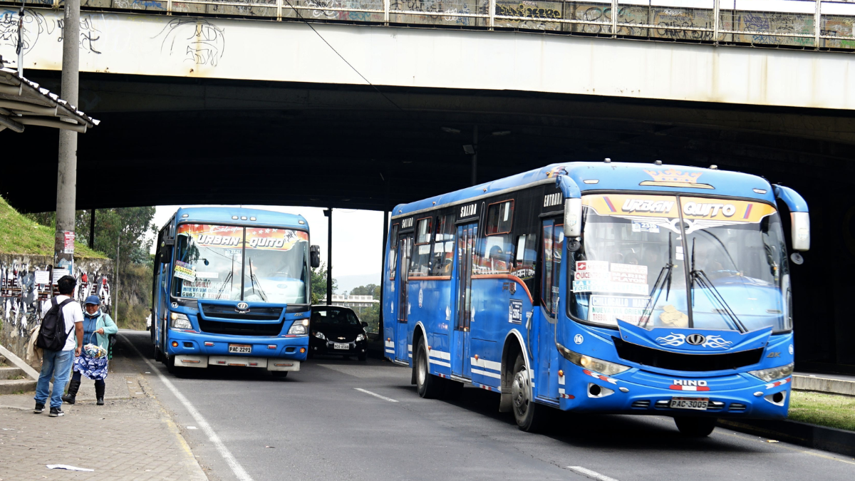 Congestión vehicular en la avenida Naciones Unidas, una de las zonas más afectadas este 15 de septiembre en Quito.
