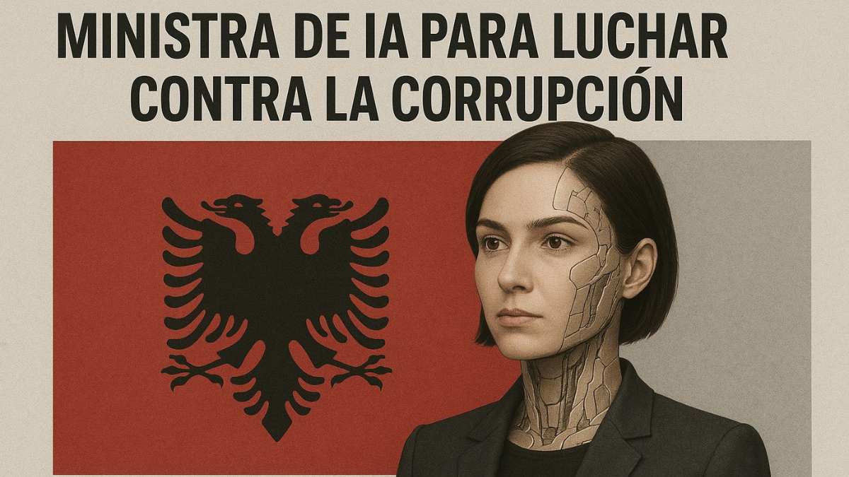 IMAGEN REFERENCIAL. Diella, la primera ‘ministra’ creada por inteligencia artificial en Albania, promete acabar con la corrupción.