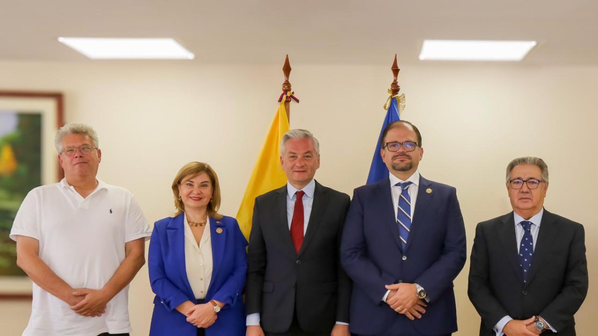 Delegación europea y autoridades ecuatorianas sellan cooperación contra el crimen transnacional