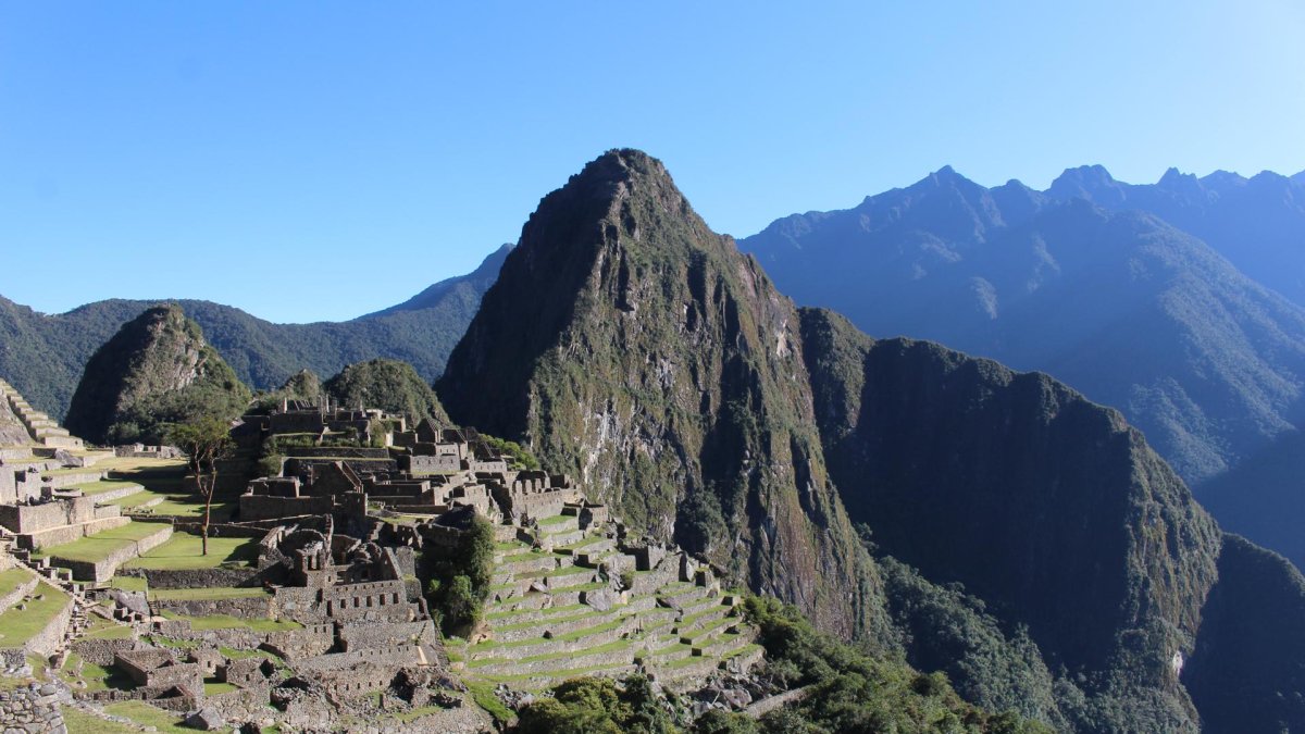 Fotografía de archivo de la ciudadela prehispánica de Machu Picchu (Perú).