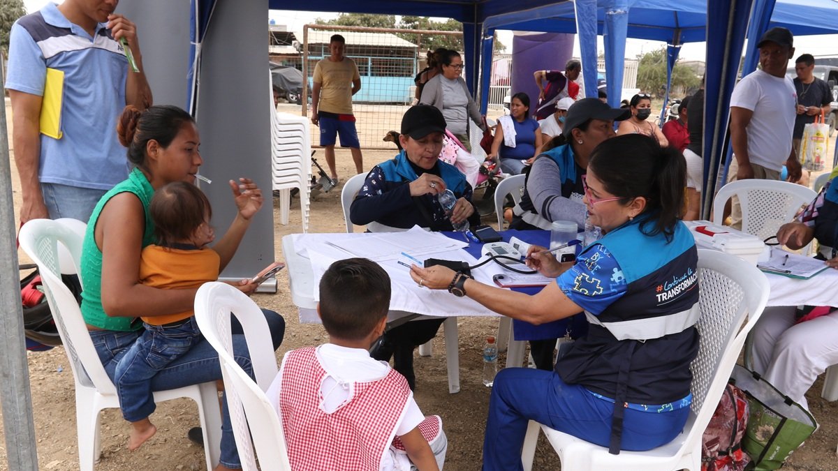 Atenciones médicas masivas, así como otros eventos se han realizado en Durán en las últimas semanas.