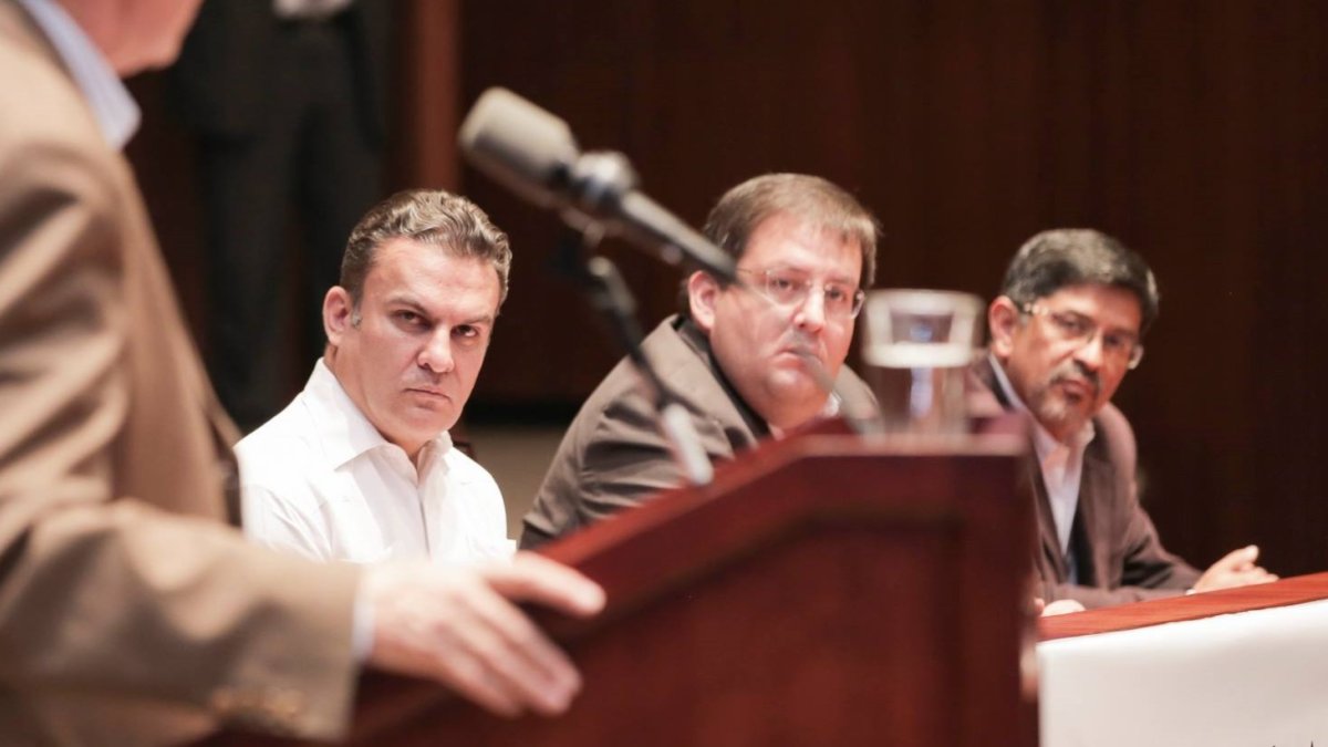 Causa. La Fiscalía imputó cargos por asesinato contra Serrano, Xavier Jordán, Ronny Aleaga y Daniel Salcedo.