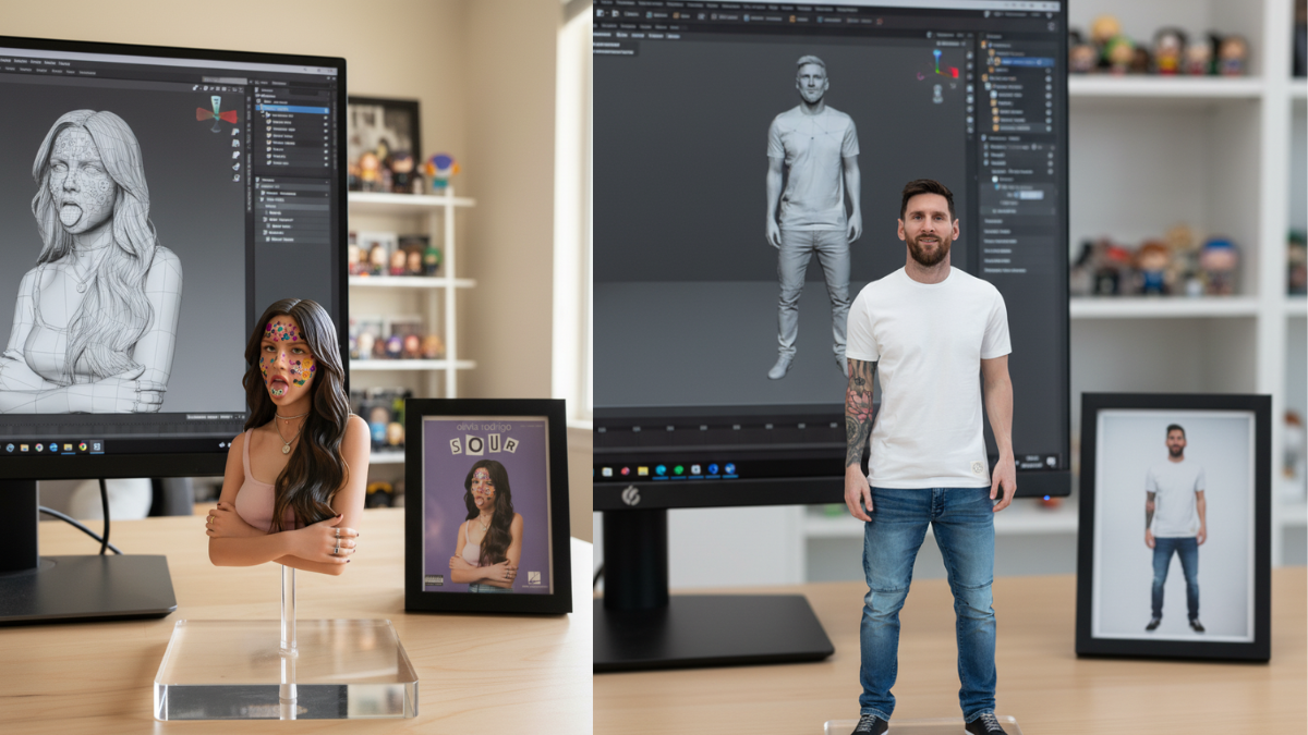 Las figuras de acción con IA, un fenómeno viral que ha capturado a la audiencia en redes sociales.