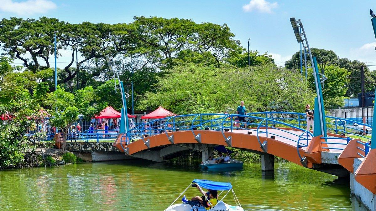 El parque Forestal, sitio icónico del sur de Guayaquil.