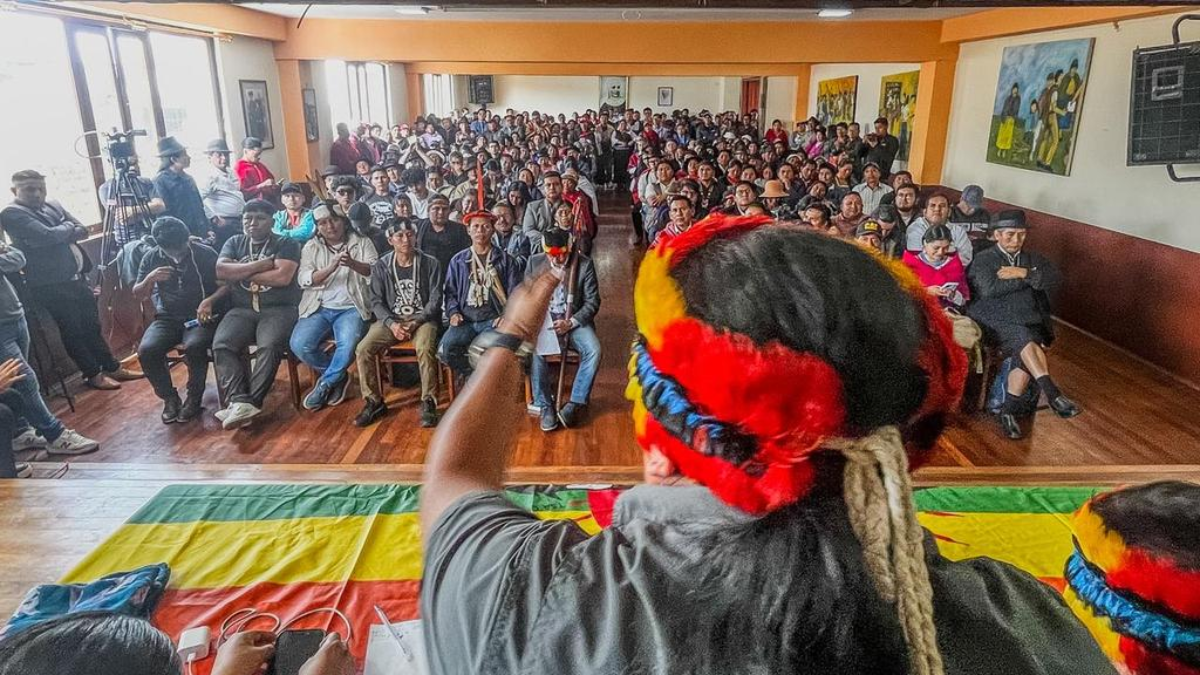 La Conaie va decidir si convoca o no a un nuevo paro nacional.