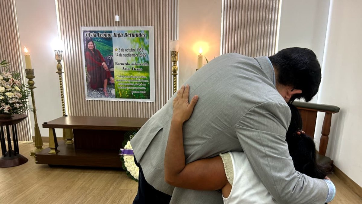 La familia de Silvia Inga la veló solo por pocas horas.