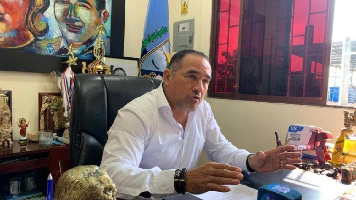 El exalcalde de Durán, Dalton Narváez.